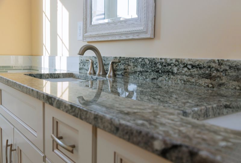 Elegant Bathroom Counter